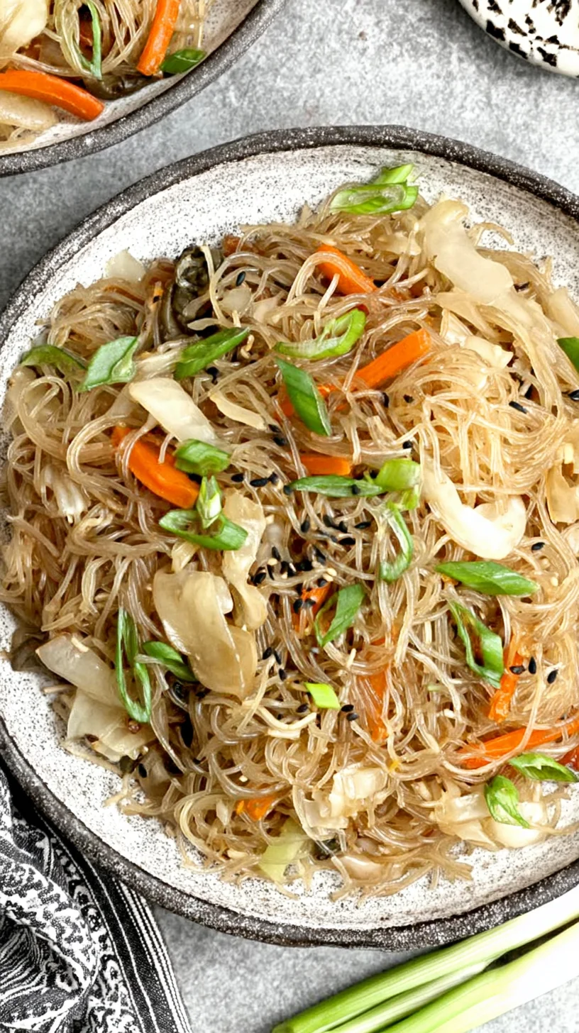 Cabbage Glass Noodles Stir Fry - image 0