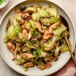 Chinese Chicken Cabbage Stir-Fry