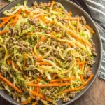 Chinese Ground Beef Stir Fry