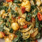 Garlic Sautéed Cabbage Kale Skillet