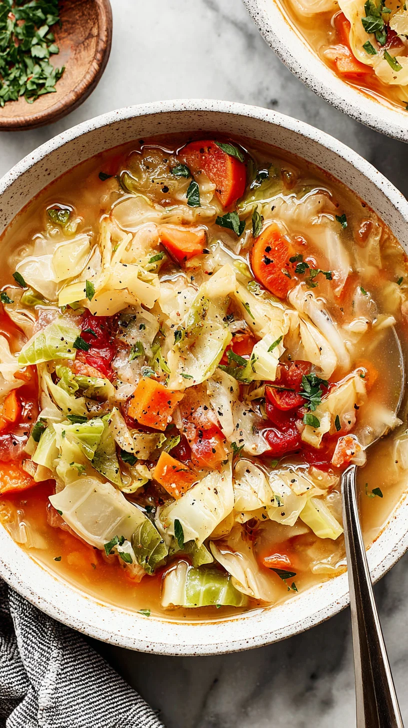 Garlicky Cabbage Soup - image 0
