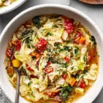 Garlicky Cabbage Soup