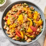 Ground Turkey and Peppers