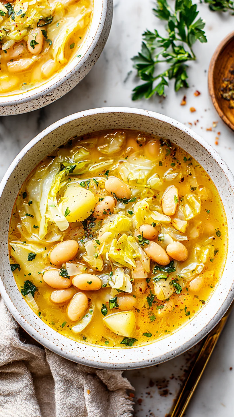 Hearty White Bean and Cabbage Soup with Potatoes - image 1