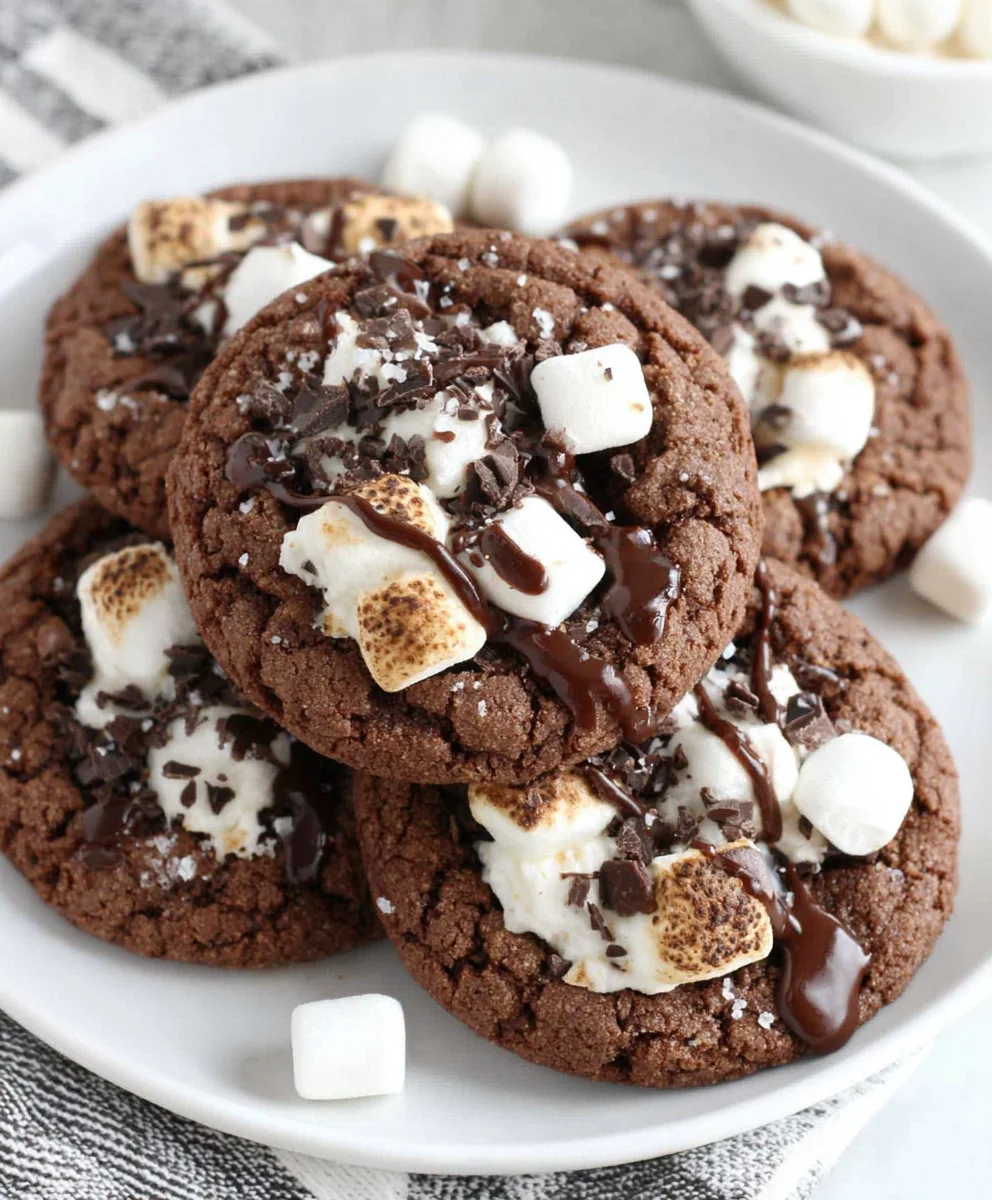 Hot Chocolate Cookies