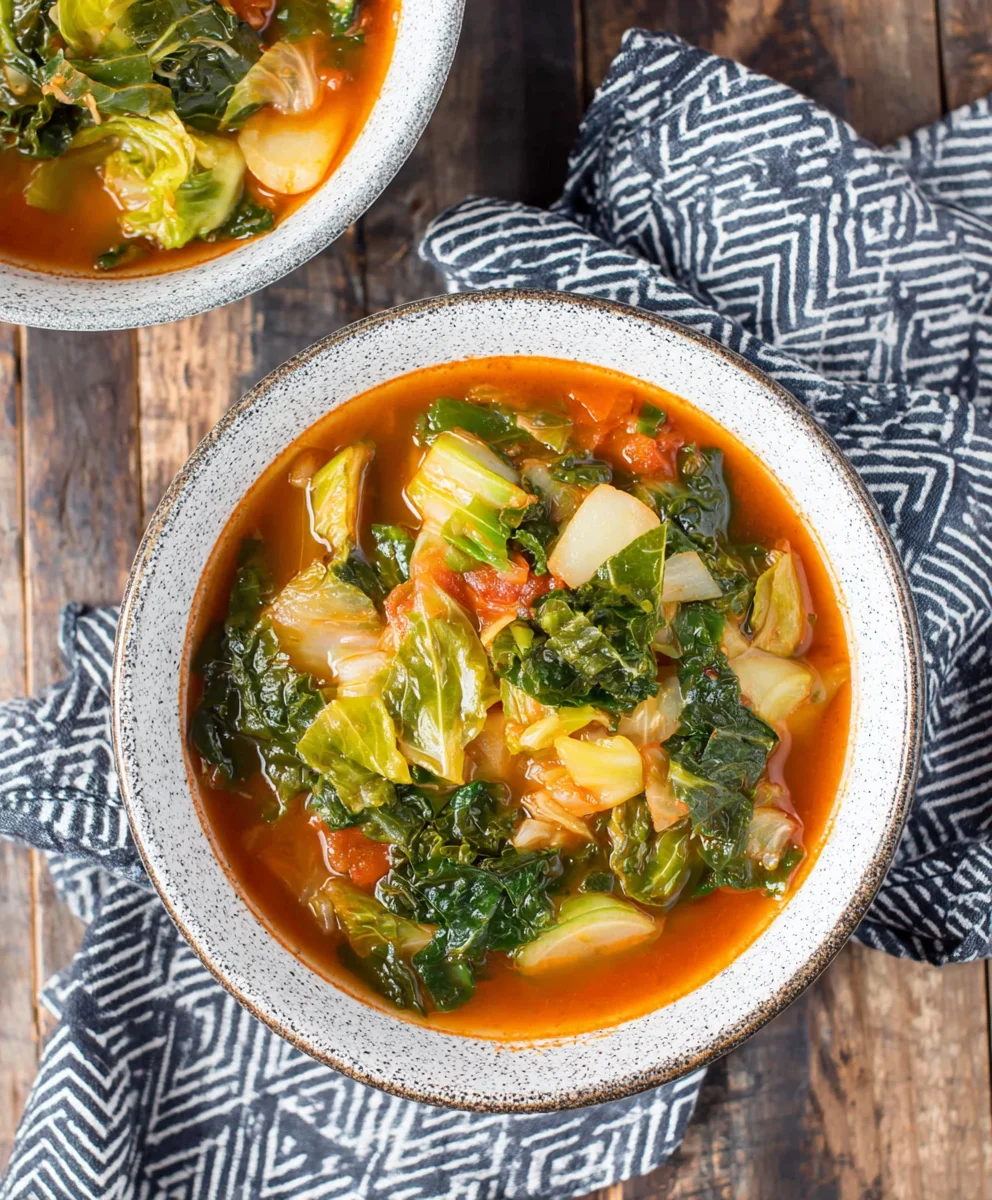 Low Calorie Cabbage Fat Burning Soup