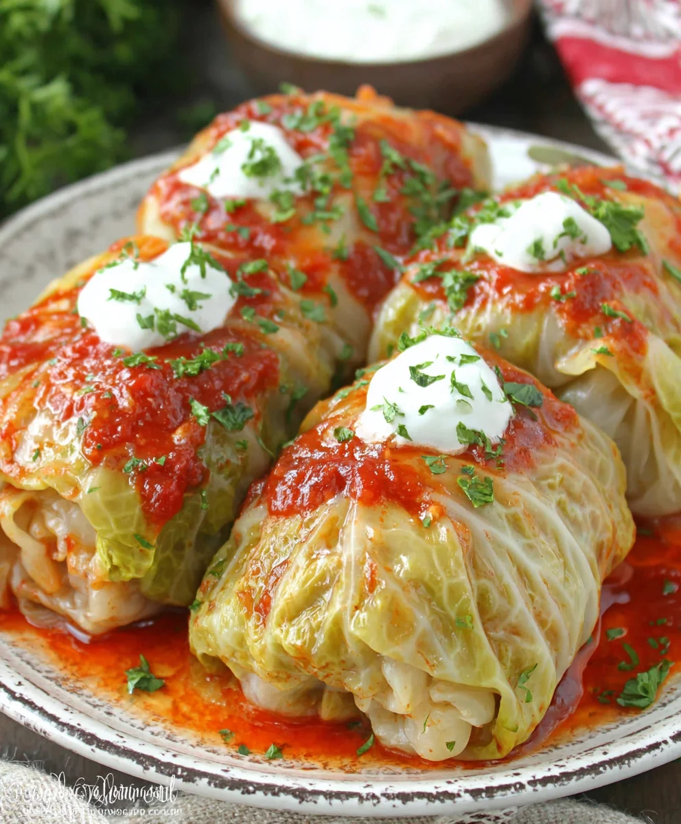 Old-Fashioned Cabbage Rolls