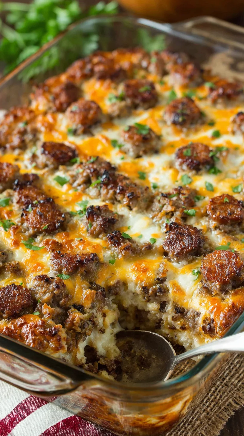Sausage Hashbrown Breakfast Casserole - image 0