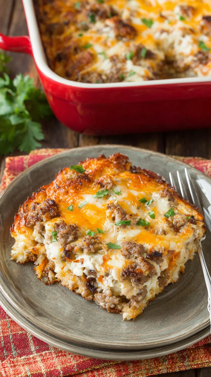 Sausage Hashbrown Breakfast Casserole - image 1