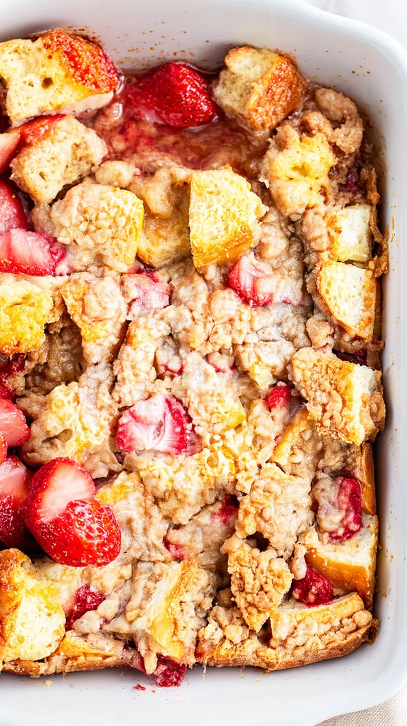 Slow Cooker Strawberry French Toast Casserole - image 1