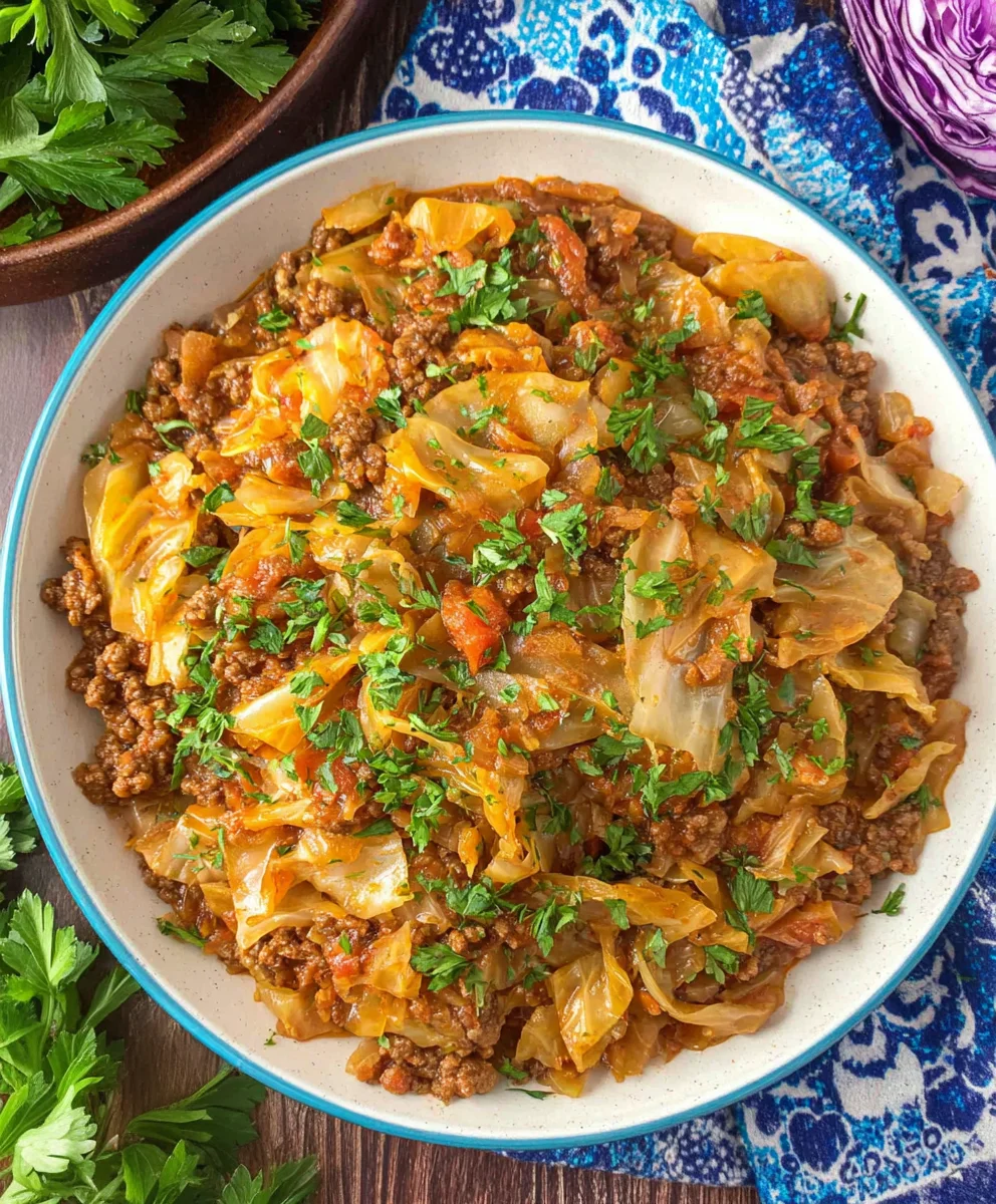 Turkish Cabbage Stew