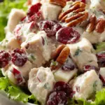 Apple Cranberry Chicken Salad