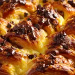 Chocolate Croissant Breakfast Bake