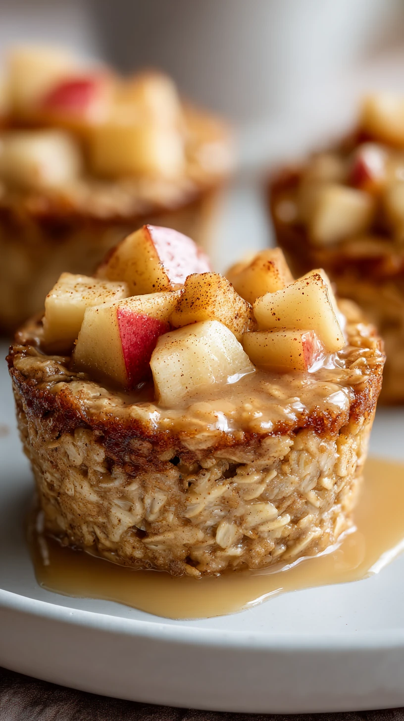 Cinnamon Apple Oatmeal Protein Cups - image 0