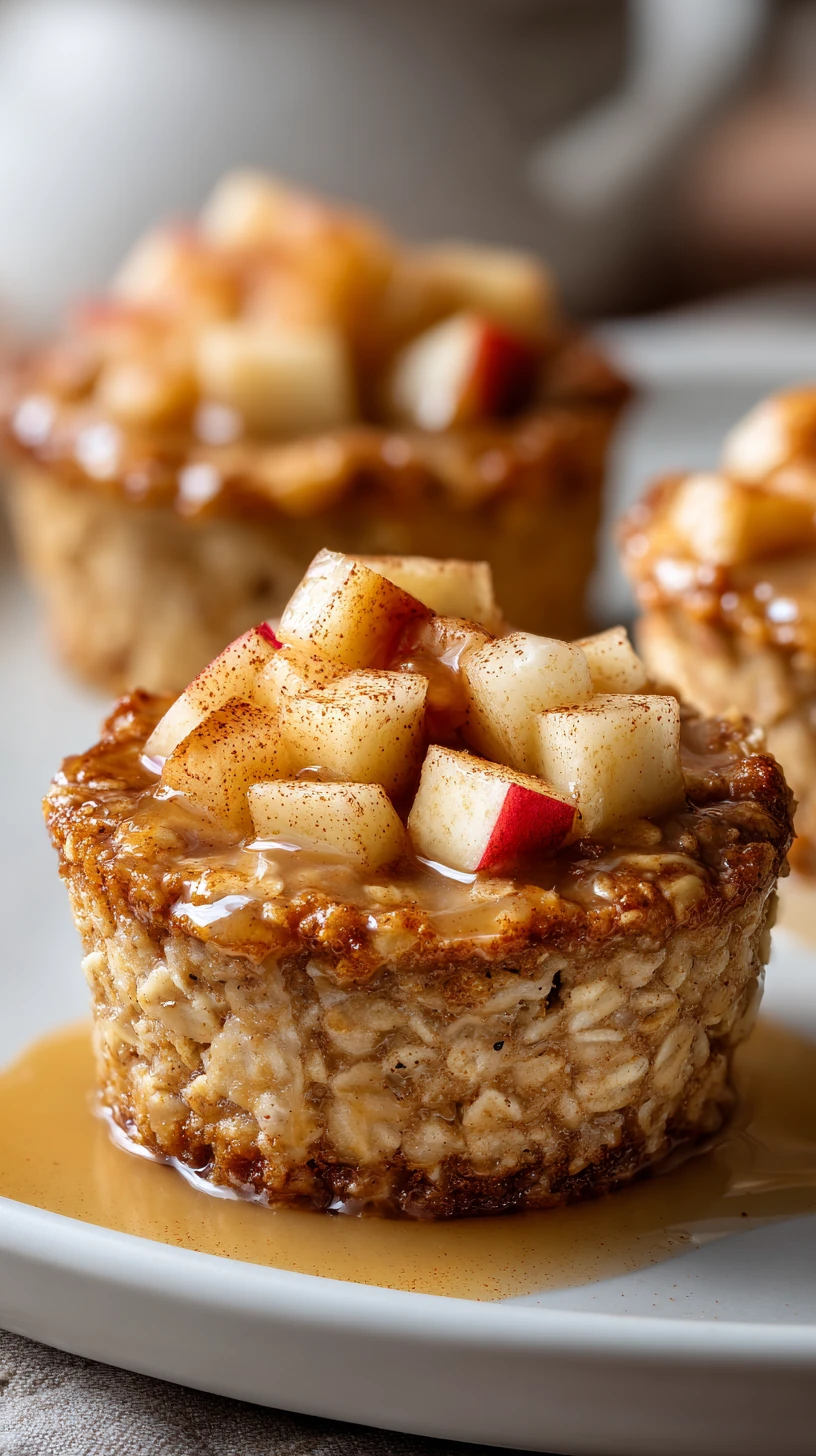Cinnamon Apple Oatmeal Protein Cups - image 1