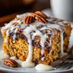 Cinnamon Roll Baked Oatmeal