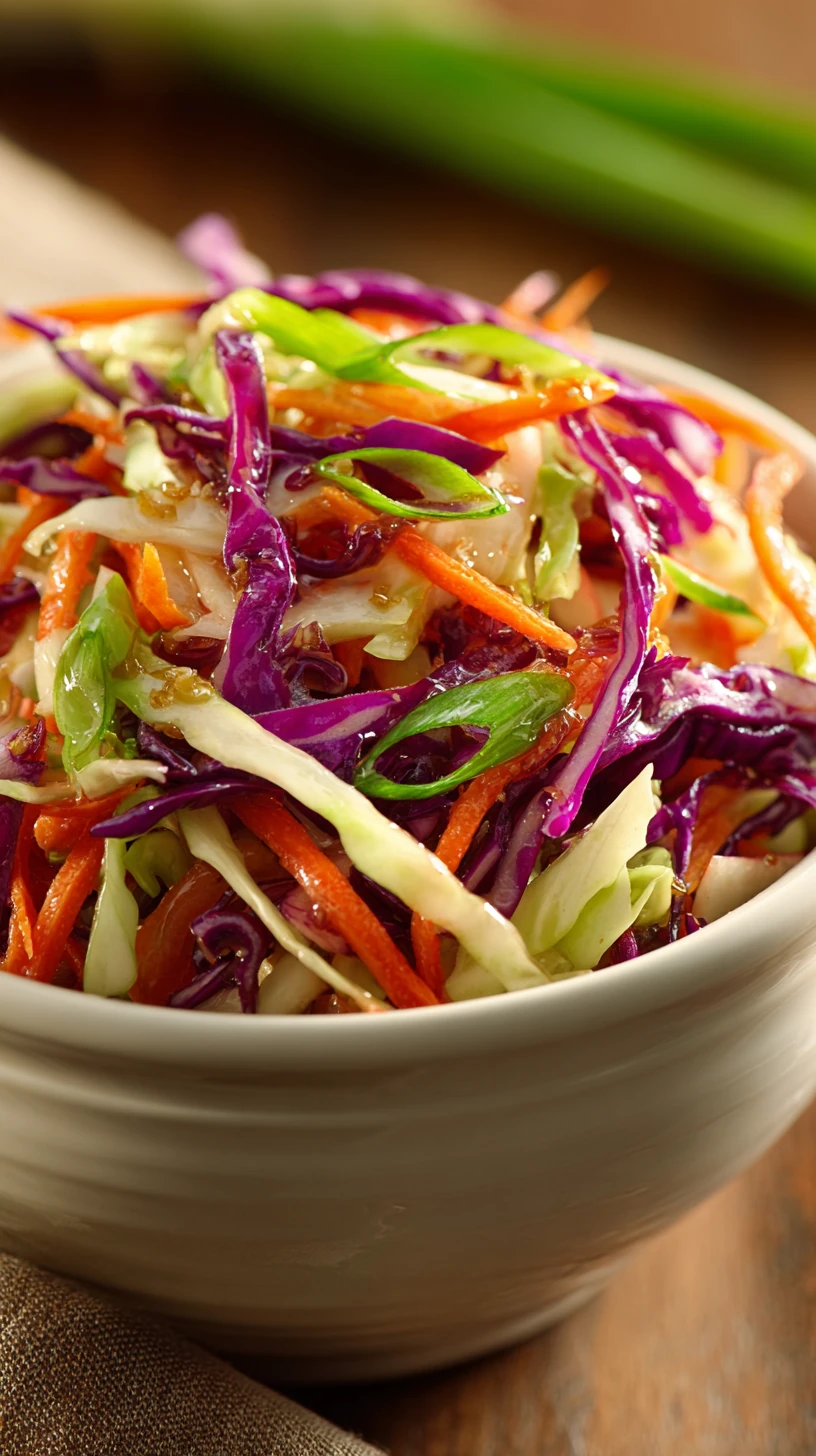 Crunchy Cabbage and Apple Salad with Honey Lime Dressing - image 0