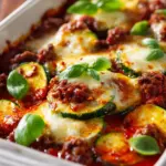 Ground Beef and Zucchini Casserole