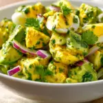 Healthy Avocado and Hard-Boiled Egg Salad
