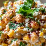 Mexican Street Corn and Chickpea Salad