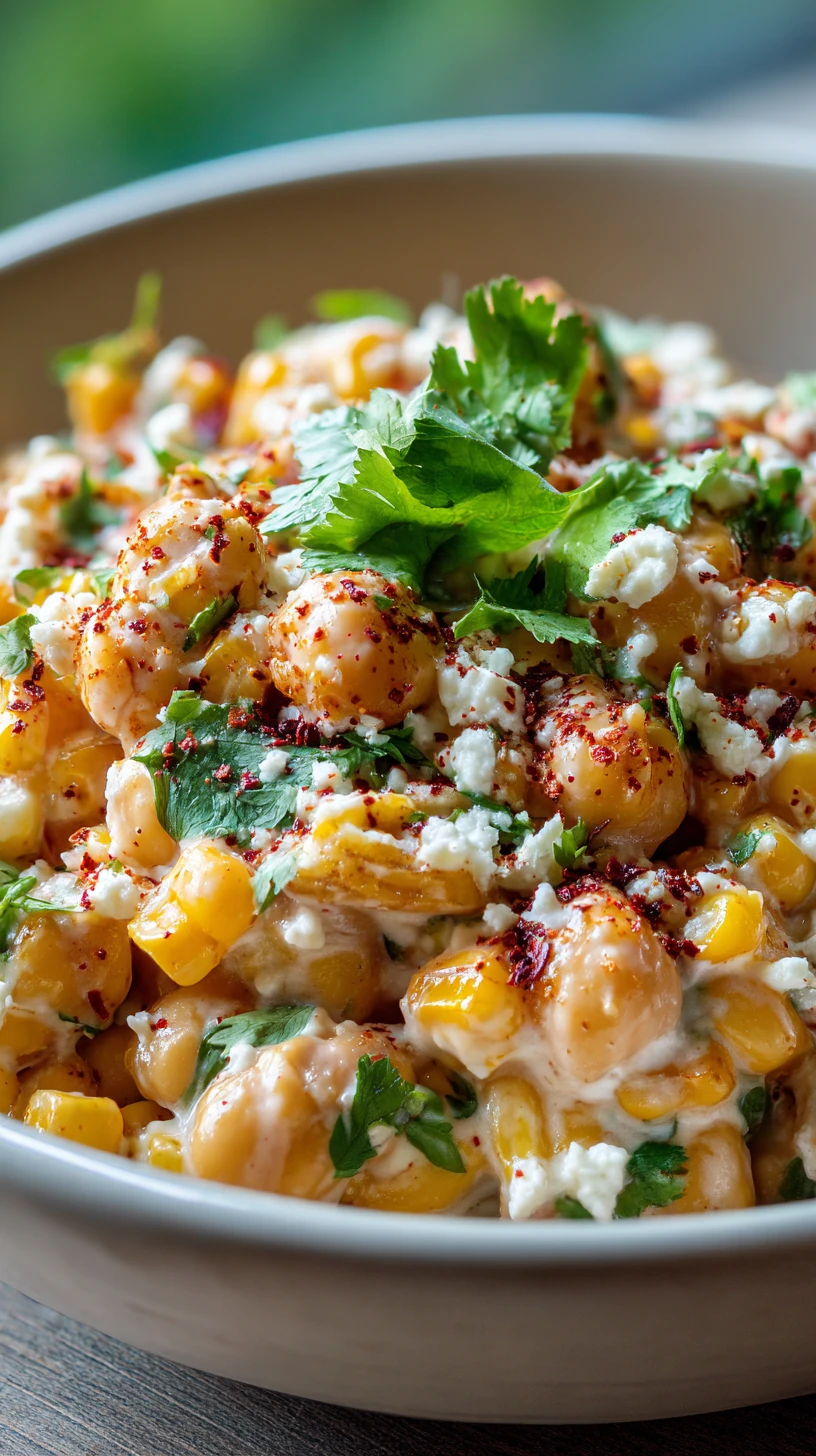 Mexican Street Corn and Chickpea Salad - image 0