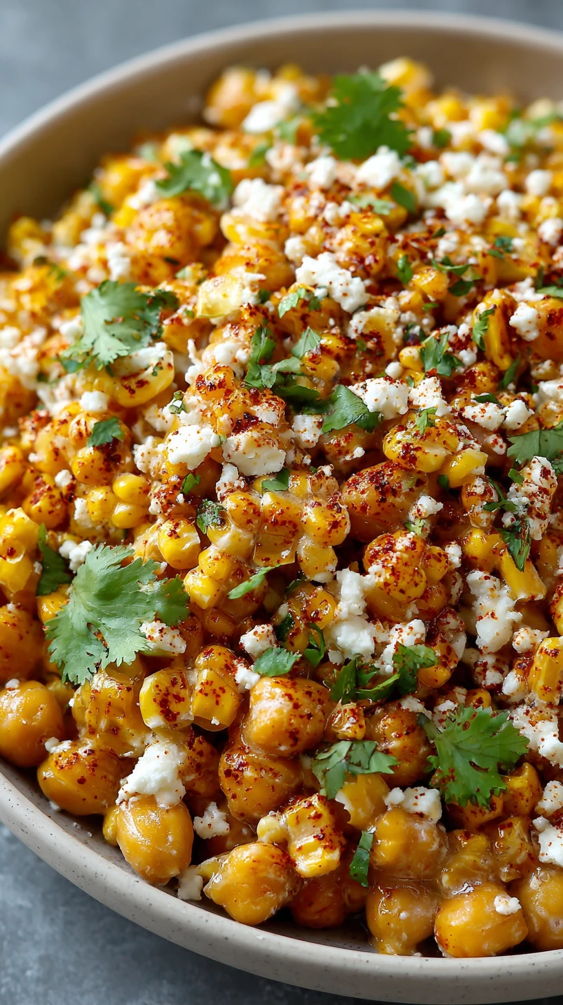 Mexican Street Corn and Chickpea Salad - image 1