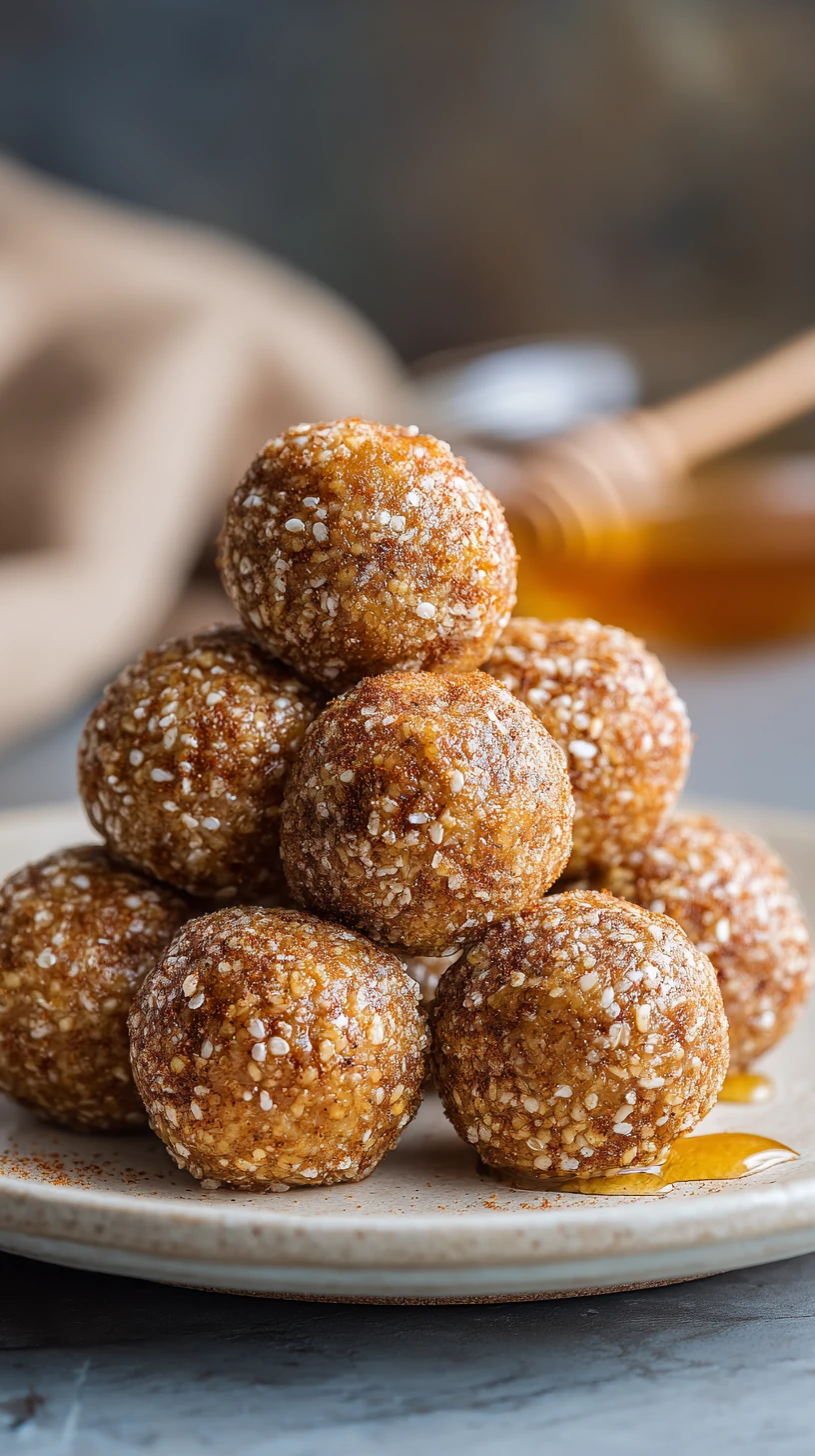 No-Bake Snickerdoodle Energy Bites - image 0