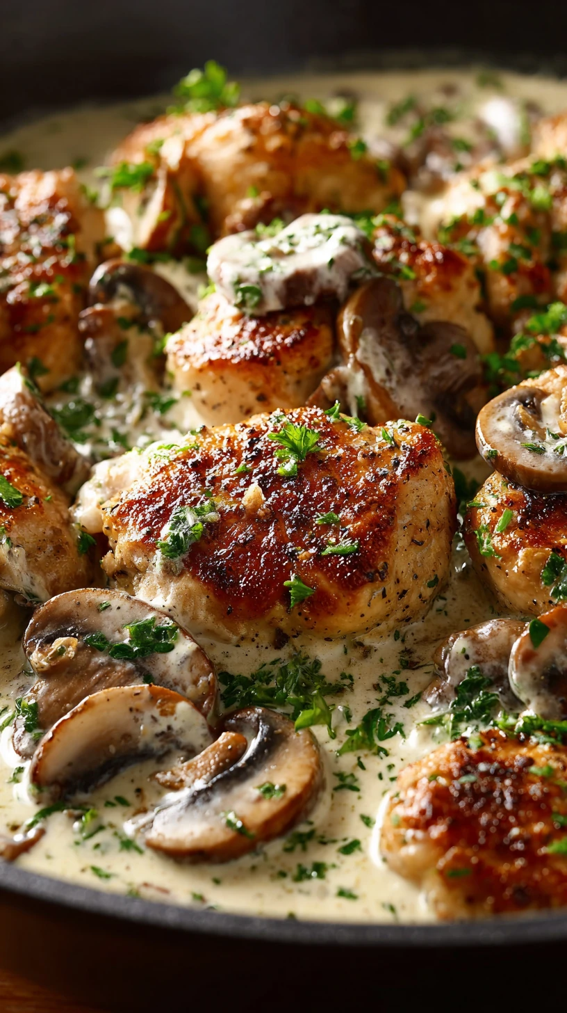 One-Pan Creamy Mushroom Chicken - image 0
