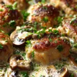 One-Pan Creamy Mushroom Chicken