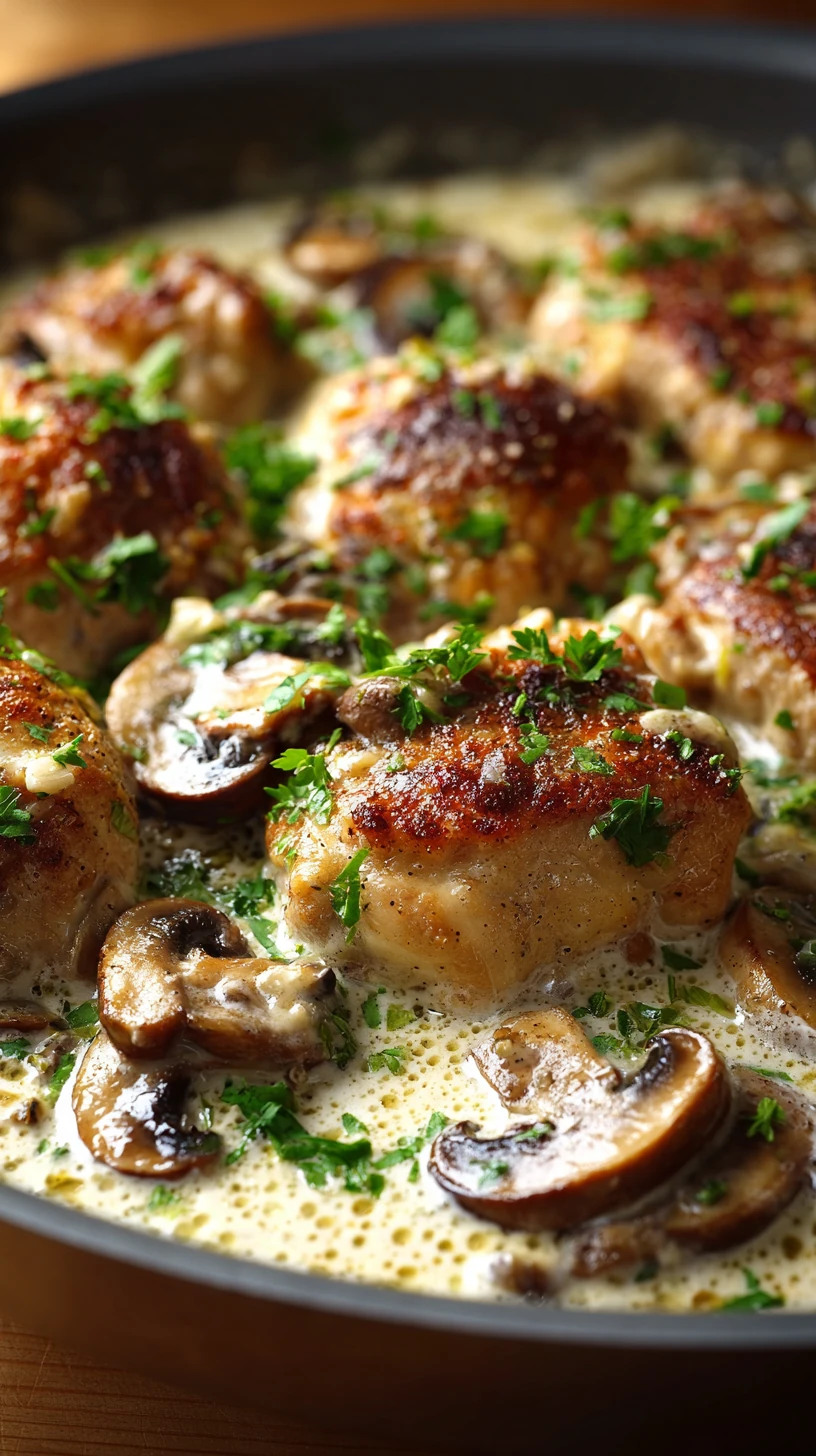 One-Pan Creamy Mushroom Chicken - image 1