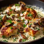 One-Pan Creamy Mushroom Chicken