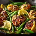 One-Pan Garlic Butter Chicken and Green Beans