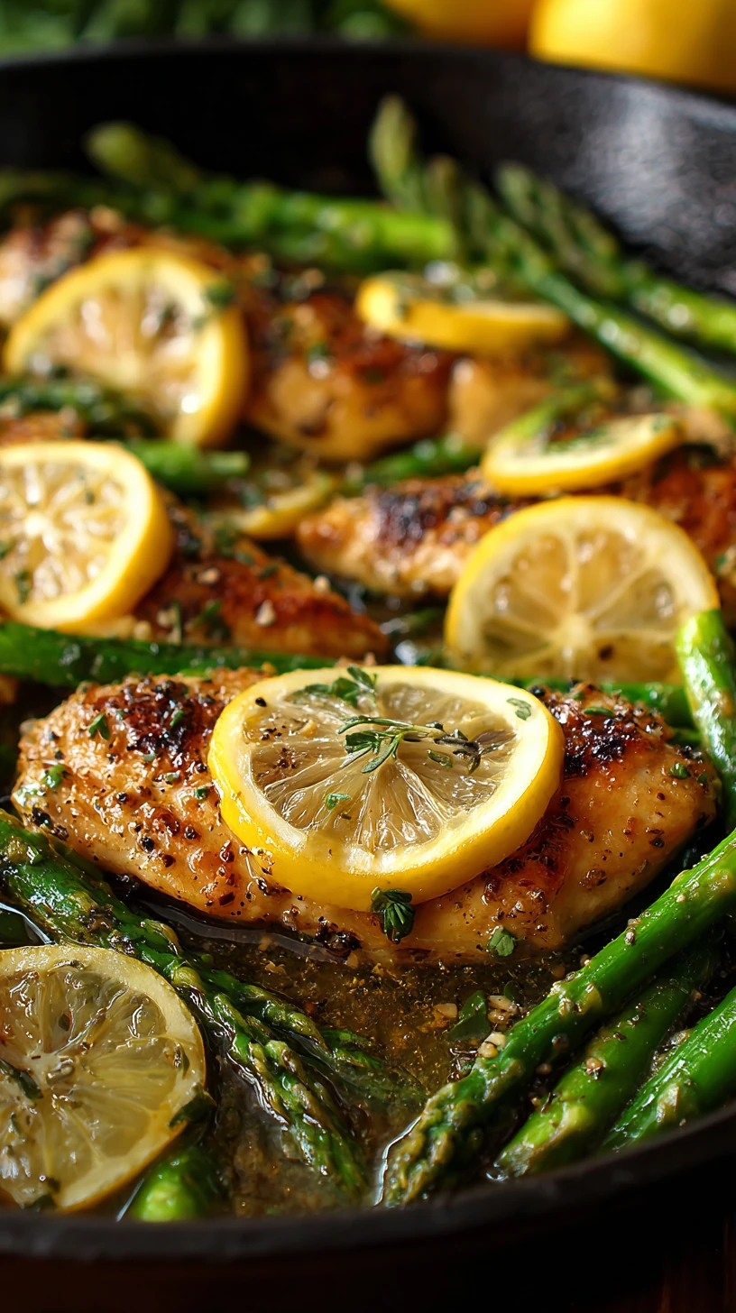 One-Pan Lemon Herb Chicken and Asparagus - image 0