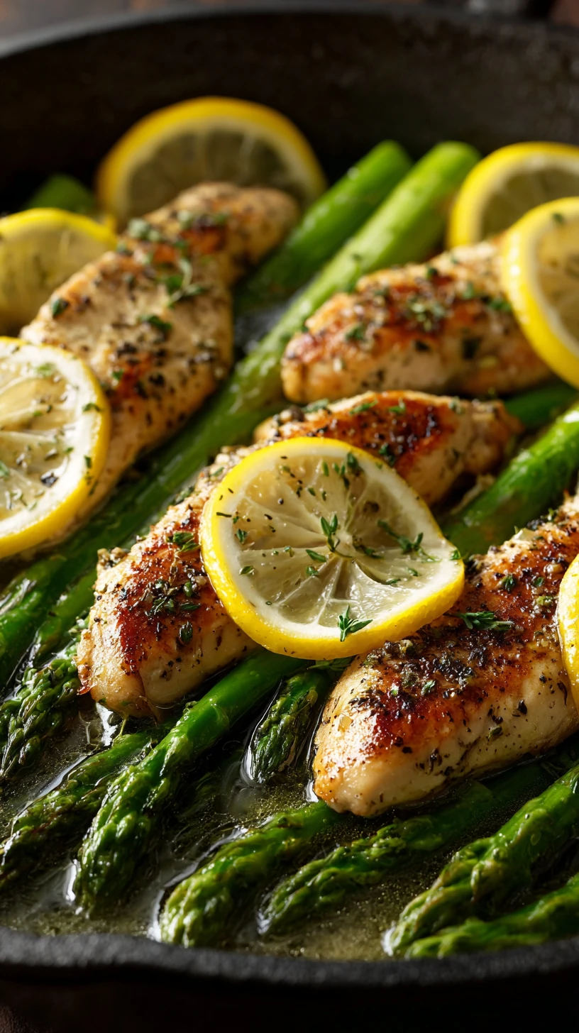 One-Pan Lemon Herb Chicken and Asparagus - image 1