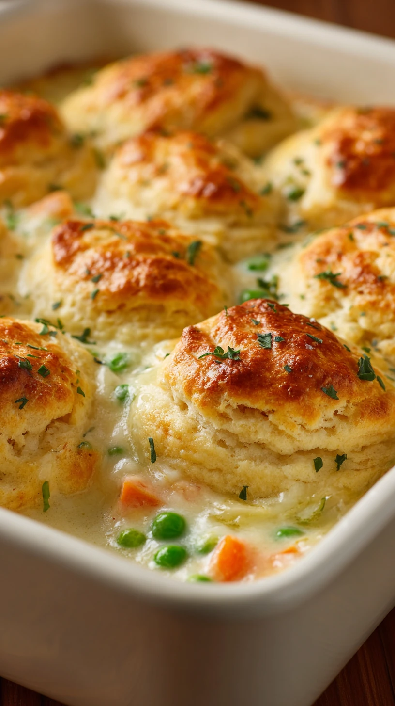 Quick Healthy Chicken Pot Pie Casserole - image 0
