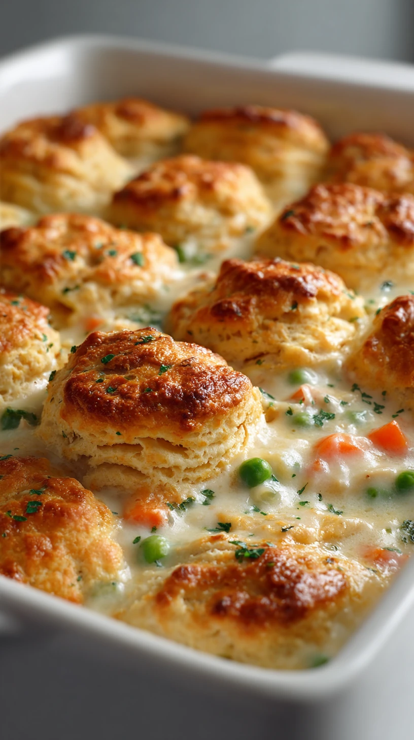 Quick Healthy Chicken Pot Pie Casserole - image 1