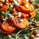 Roasted Carrot and Chickpea Salad with Feta