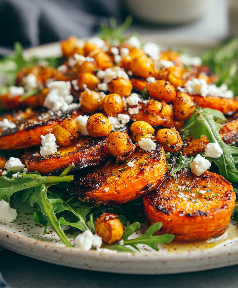 Roasted Carrot and Chickpea Salad with Feta image 3