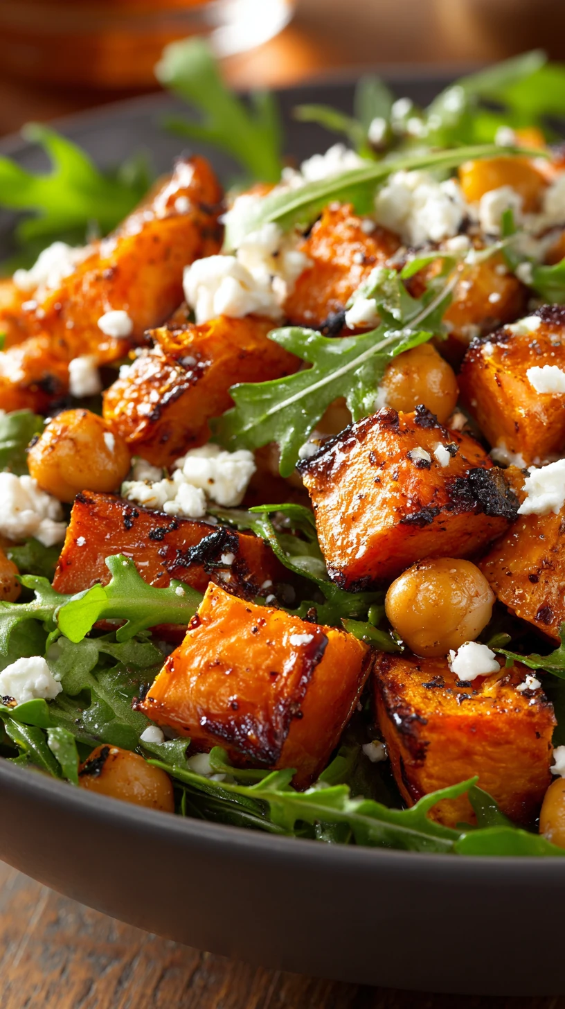 Roasted Sweet Potato and Chickpea Salad with Feta - image 1