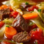 Slow Cooker Cabbage and Beef Stew