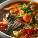 Slow Cooker Cabbage and Beef Stew