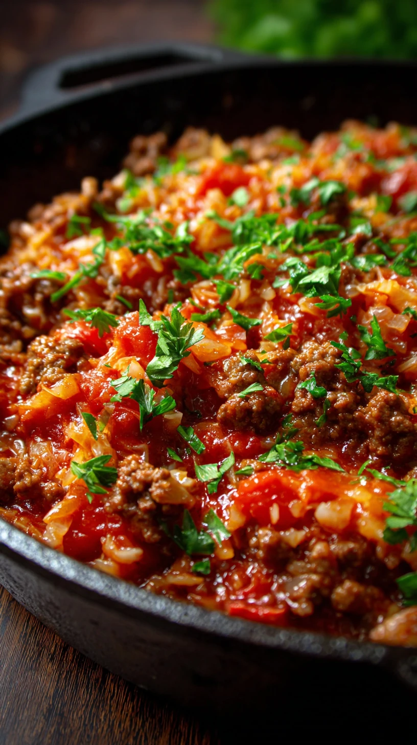 Unstuffed Cabbage Roll Skillet - image 0