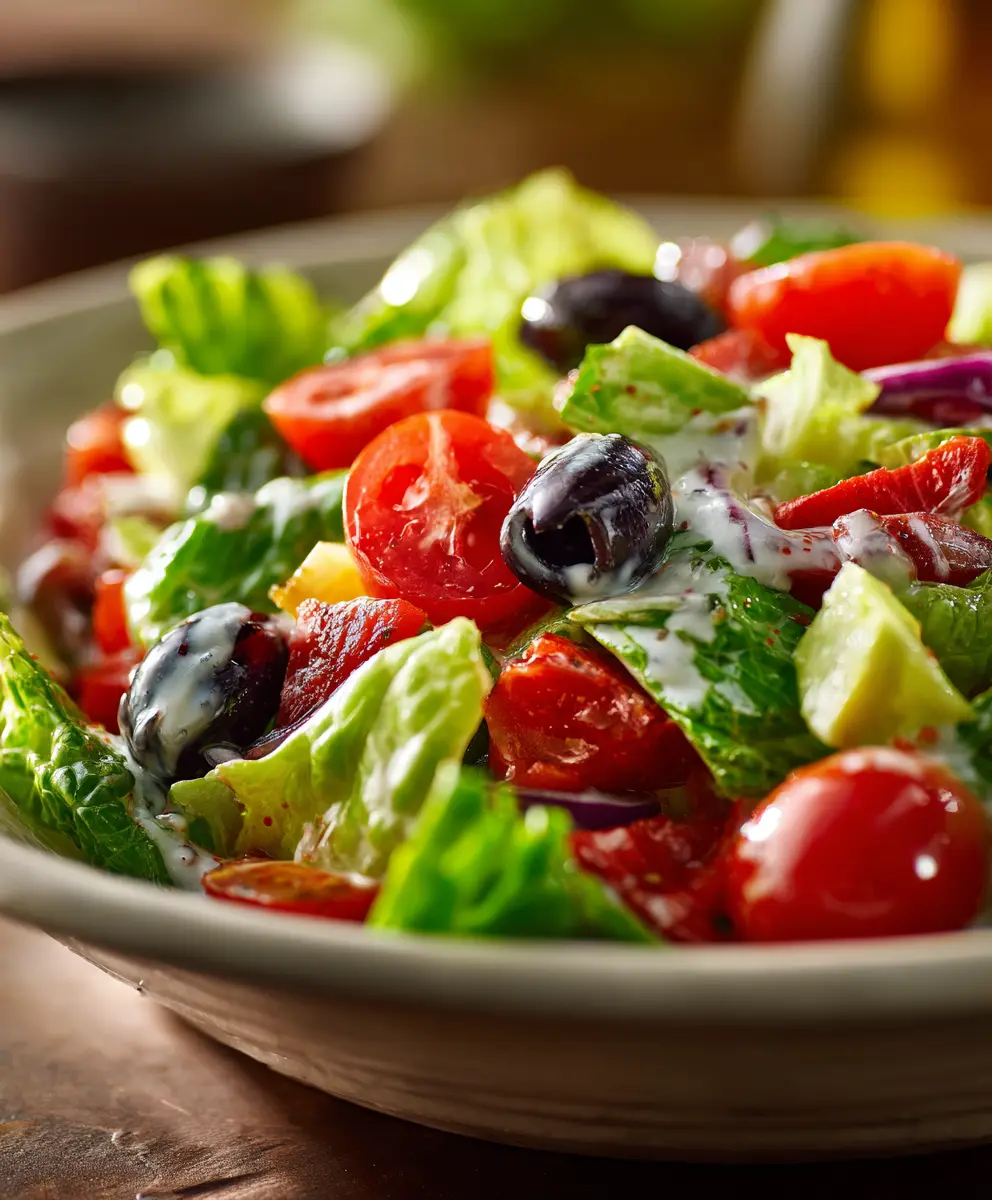 Authentic Italian Chopped Salad Recipe — homemade Italian chopped salad recipe