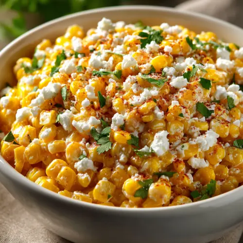 Authentic Mexican Street Corn Salad (Esquites) — homemade Mexican street corn salad recipe