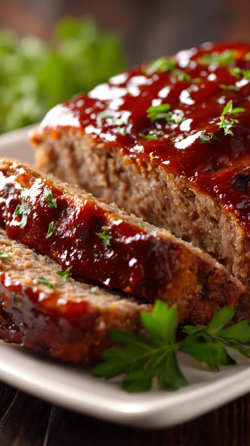 Serving suggestion for Cheesecake Factory Meatloaf: Your New Family Favorite Recipe — Cheesecake Factory meatloaf