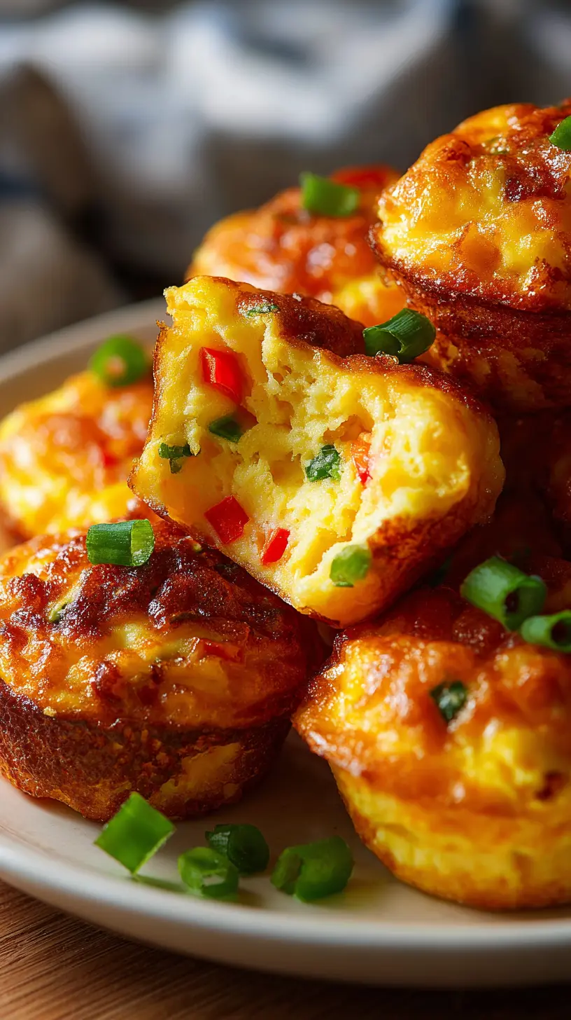 Step-by-step preparation of Cheesy Cottage Cheese Egg Bites (High-Protein Breakfast) (cottage cheese egg bites)