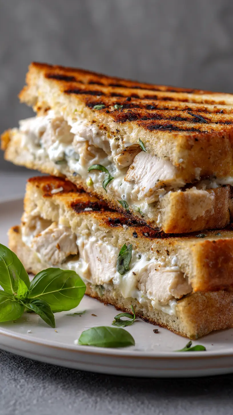 Step-by-step preparation of Cheesy Grilled Chicken Avocado Melt Sandwich (Grilled Chicken Avocado Melt)