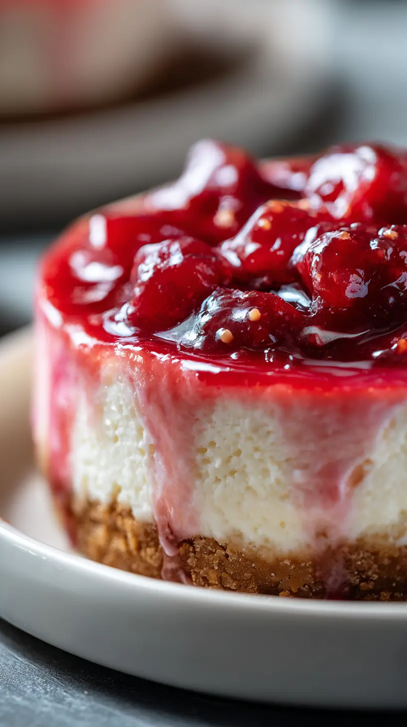 Step-by-step preparation of Classic Rhubarb Cheesecake Creams (rhubarb cheesecake creams)