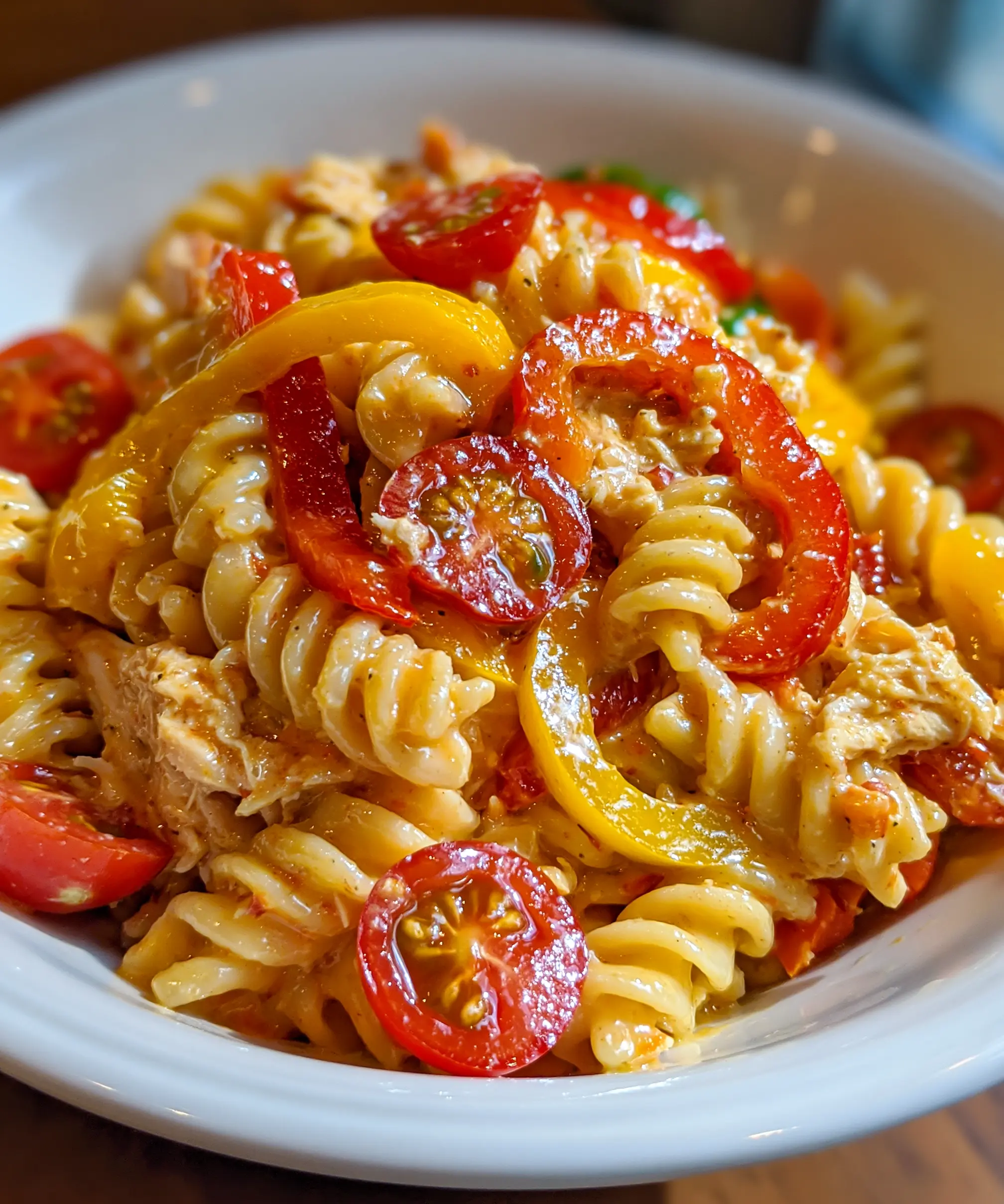 Coconut Jamaican Style Pasta Salad — homemade Coconut Jamaican Style Pasta Salad recipe