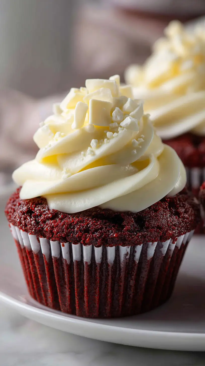 Decadent Red Velvet Cheesecake Cupcakes to Savor at Home Step-by-step preparation of Decadent Red Velvet Cheesecake Cupcakes to Savor at Home (red velvet cheesecake cupcakes)